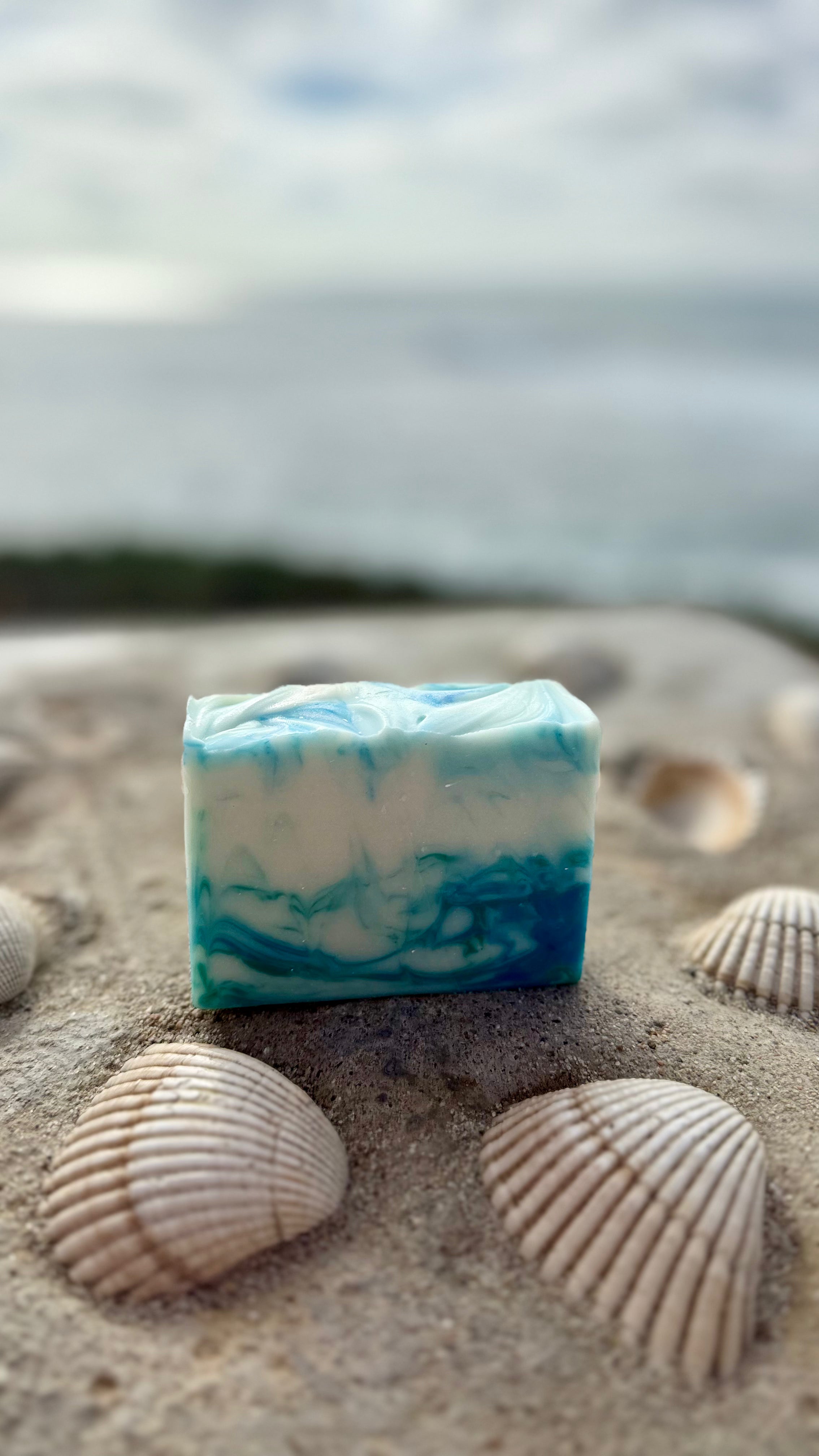 COASTLINE handmade aquatic soap by LATHER